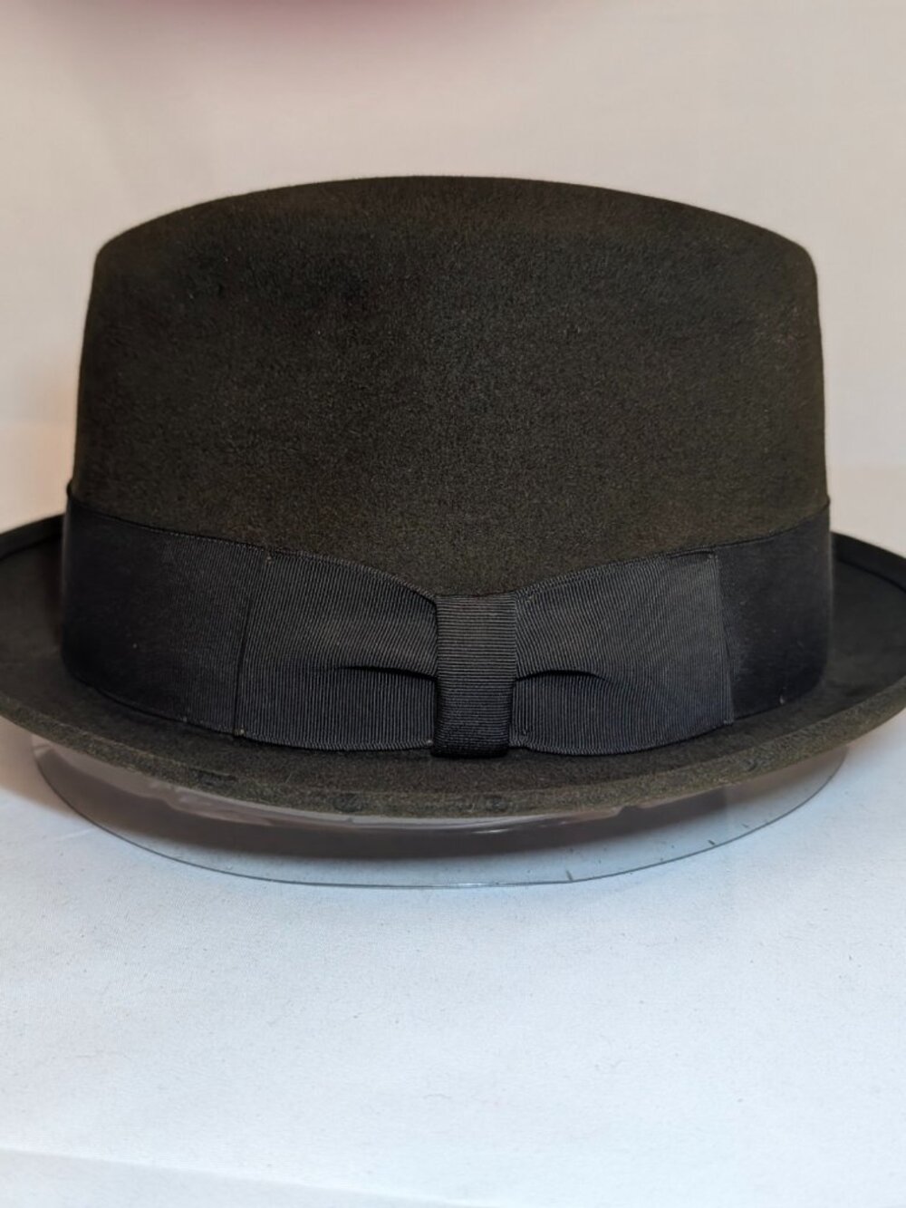 Vintage Caxton Beaver Quality Fedora | Fifth Ave NYC | 7 1/8 | Brown/Olive